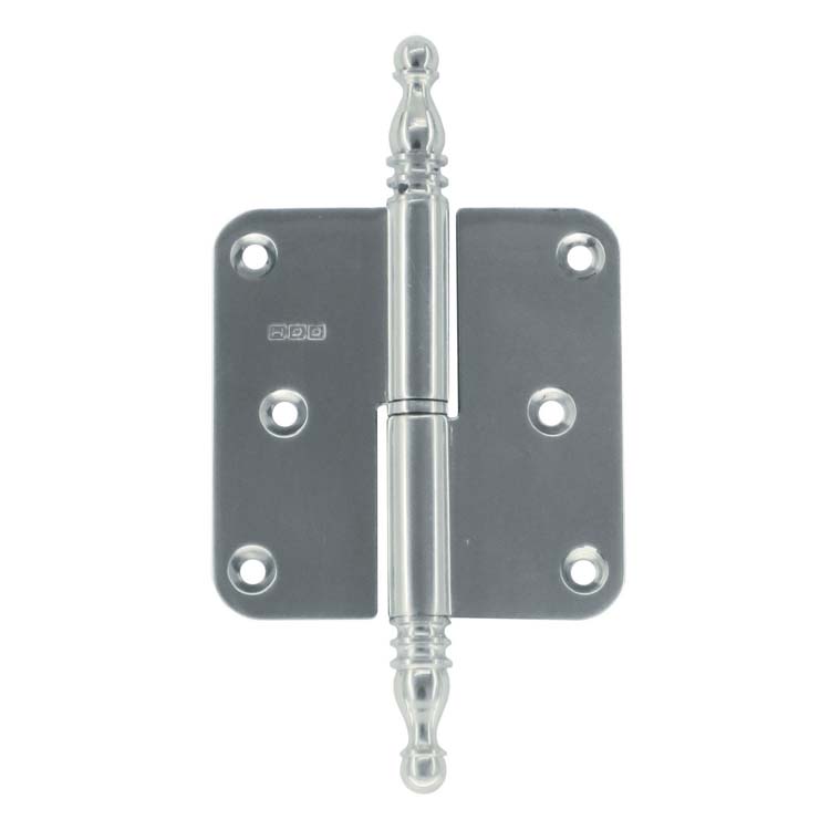 Paumelle pro 80x80x2.5  chieti nickelé droite