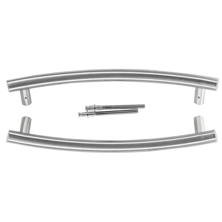 Tirant bari 25/350/420 inox plus paire épaisseur porte>3cm
