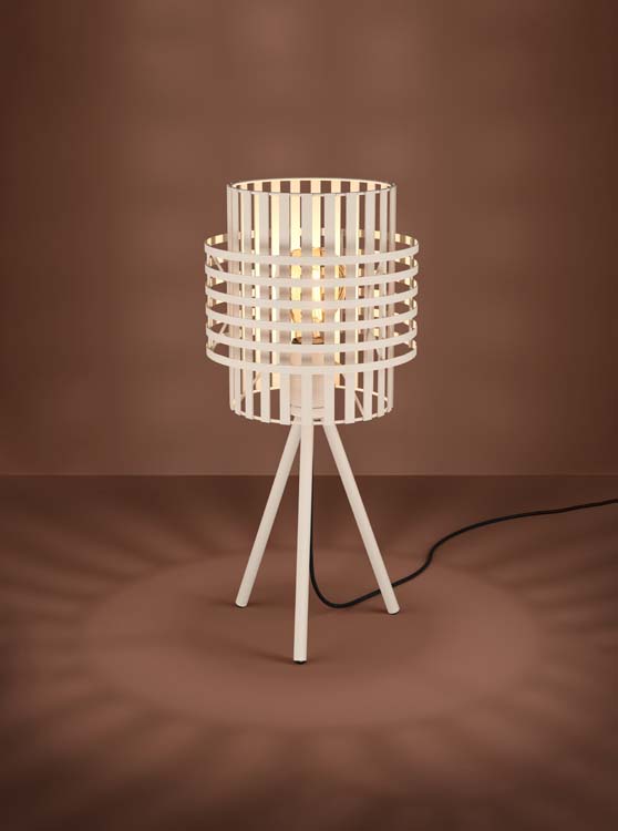 Tafellamp zand metaal excl lamp