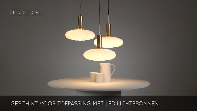 SINGALA - Hanglamp - D55 cm - 3xE27 - Mat Goud / Messing SINGALA - Hanglamp - D55 cm - 3xE27 - Mat Goud / Messing