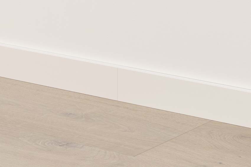 Petite plinthe Quick-Step MDF blanc 240x5x1,2cm