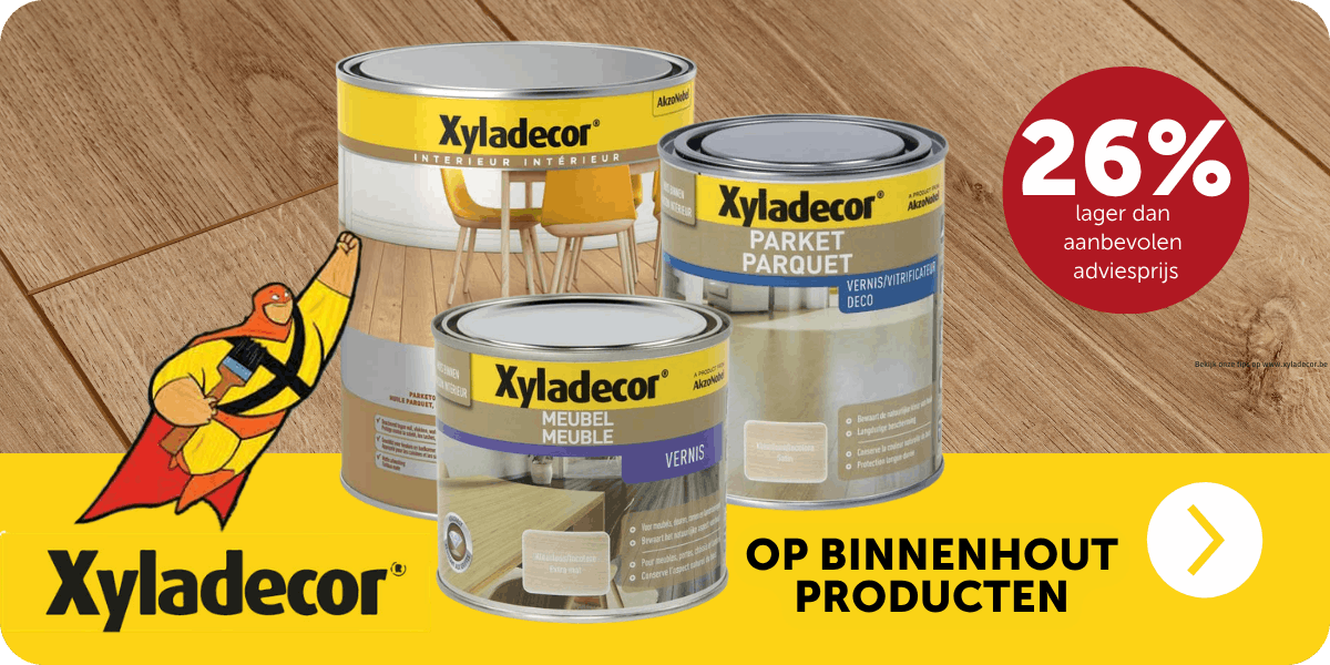 Xyladecor actie binnenhout 