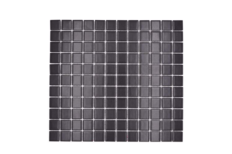 Mosaïque Classic noir mat 32,6x30cm