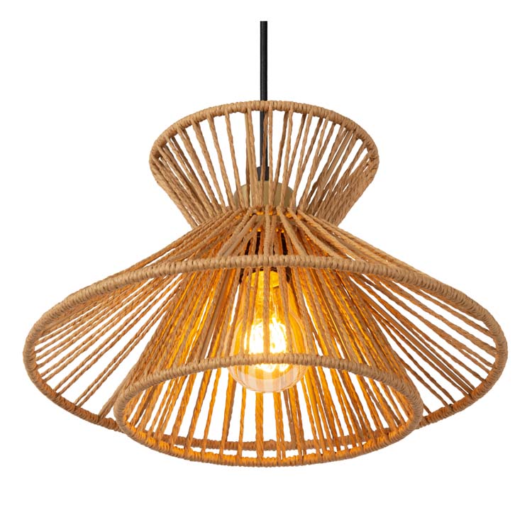 Lucide TASMAN - Hanglamp - 3xE27 - Naturel