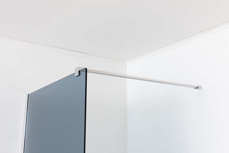Inloopdouche Anais 97 x 200 cm grijs glas - chroom Inloopdouche Anais 97 x 200 cm grijs glas - chroom