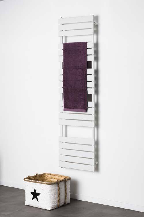Handdoekradiator Xerxes enkel 180x50cm wit 936Watt