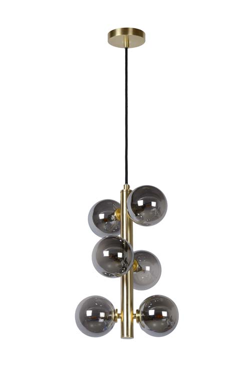 Lucide TYCHO - Hanglamp - Ø 25,5 cm - G9 - Mat Goud