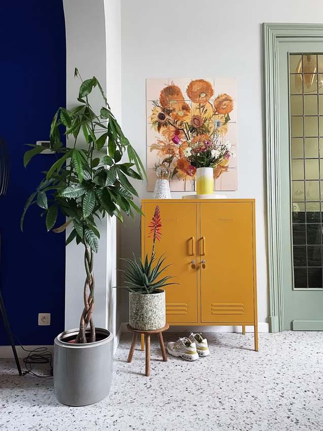 Vinyl Floorify Terrazzo - grote tegels - 60x90cm