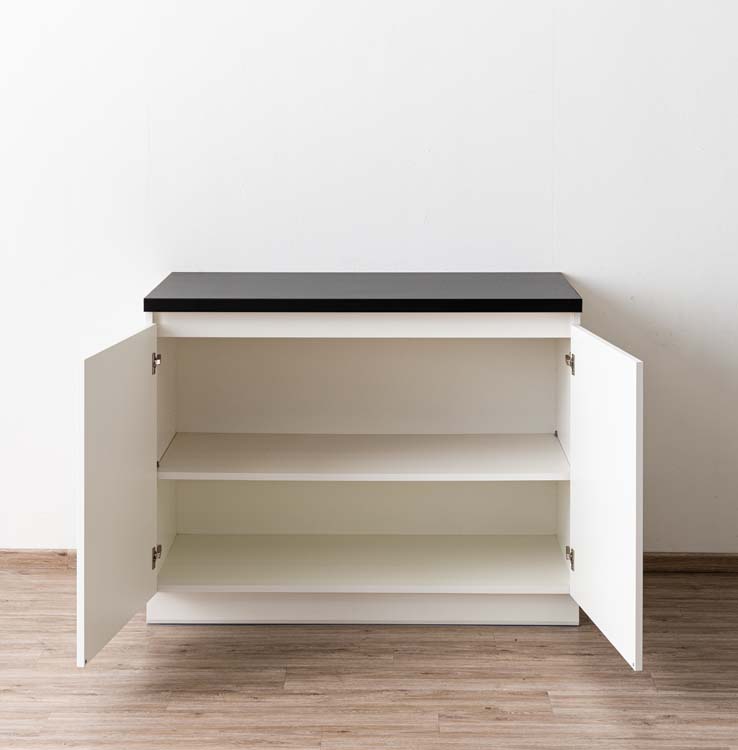 Armoire de cuisine Plenti meuble bas blanc 120x78cm