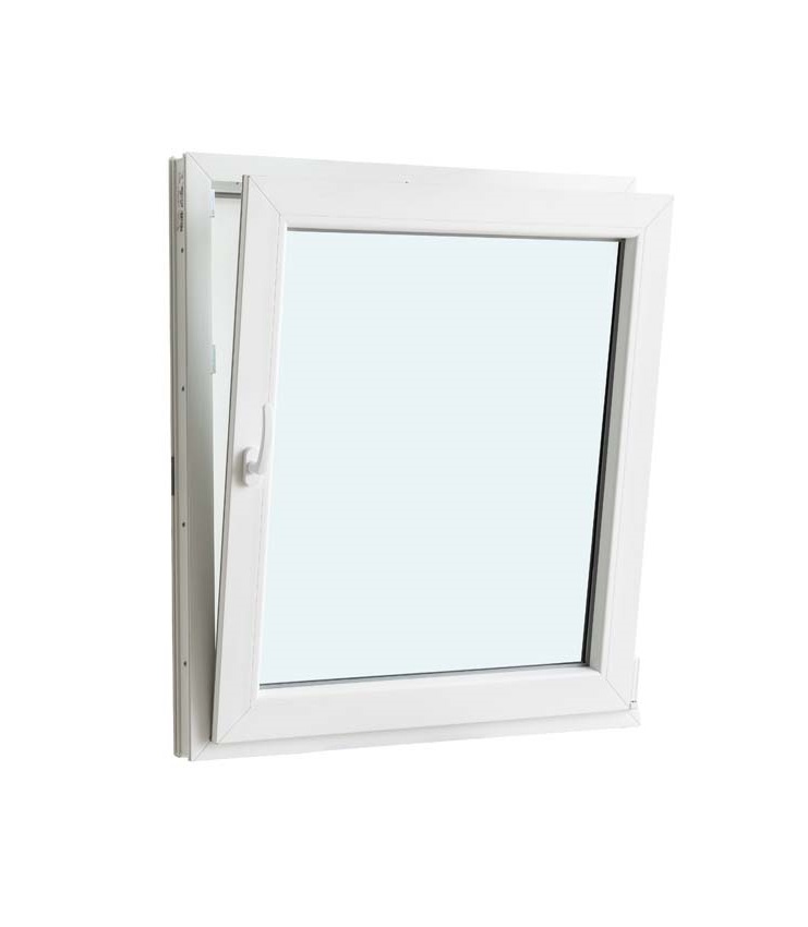1-VL draaikiepraam pvc wit budget B800XH900 mm rechts 1-VL draaikiepraam pvc wit budget B800XH900 mm rechts