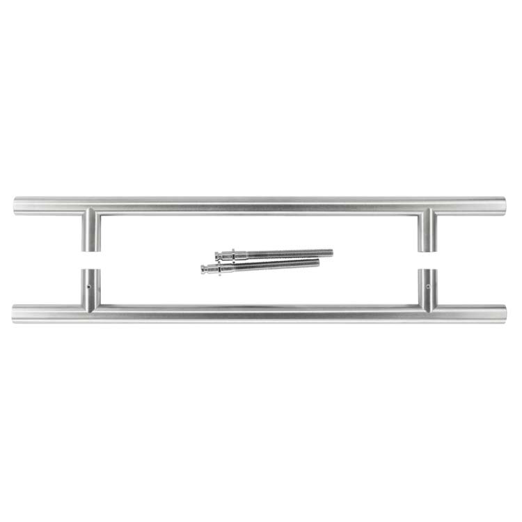 Tirant t 20/340/500 inox plus paire épaisseur porte>3cm