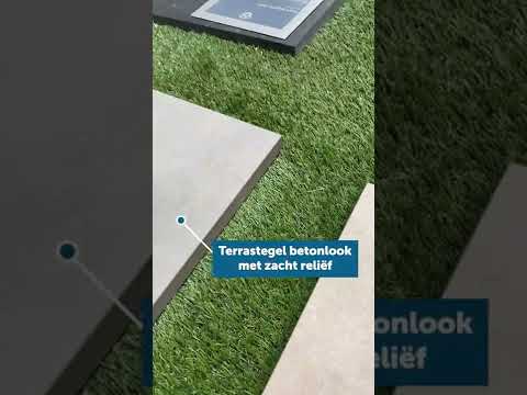 Terrastegel Grizzly grijs 60x60x2cm