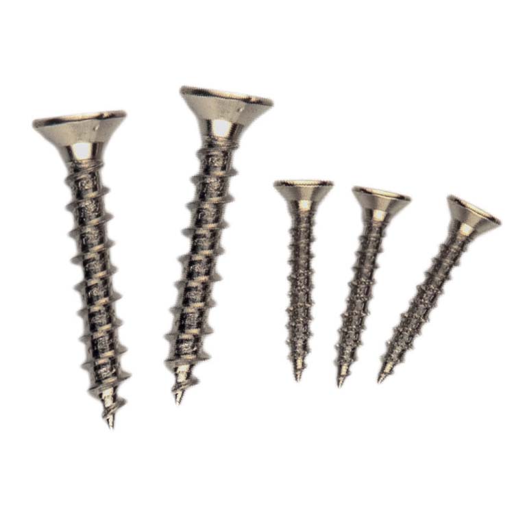 Set de vis pro pour serrure AGB look inox