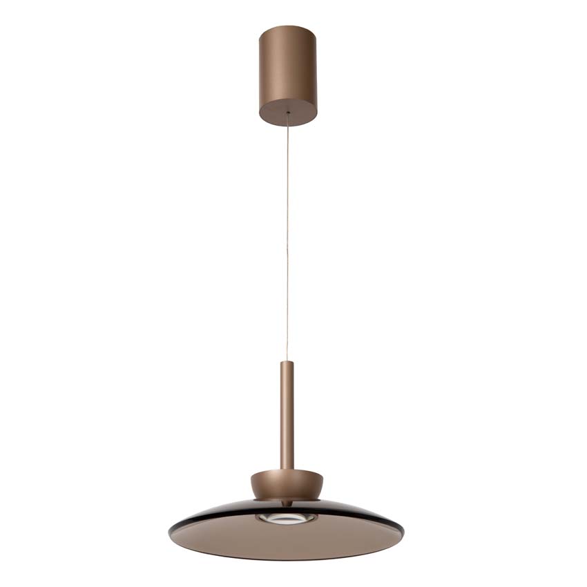 Lucide Premium Santiago - Suspension - LED dimmable - CCT - 1x16W 2700K/4000K - Ambré