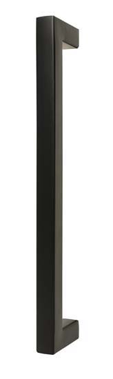 Porte intérieure vitrée complète Sky Dusk mat + 4 lignes transparantes 73x201cm poignée carrée noire + charnières premium