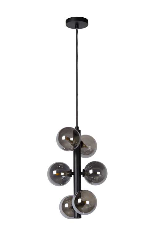Lucide TYCHO - Hanglamp - Ø 25,5 cm - G9 - Zwart