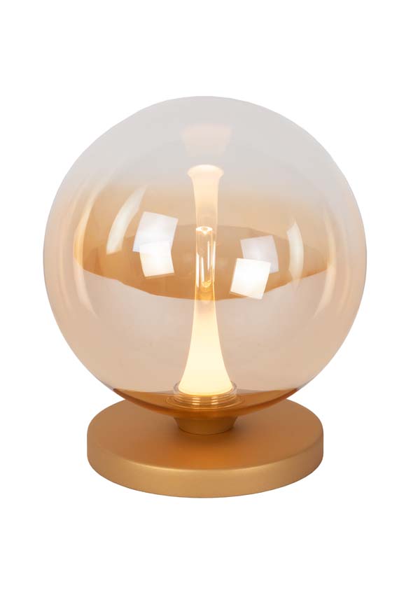 Lucide Premium Gisela - Tafellamp - Ø 16 cm - LED - 1x5W 2700K - Amber Lucide Premium Gisela - Tafellamp - Ø 16 cm - LED - 1x5W 2700K - Amber