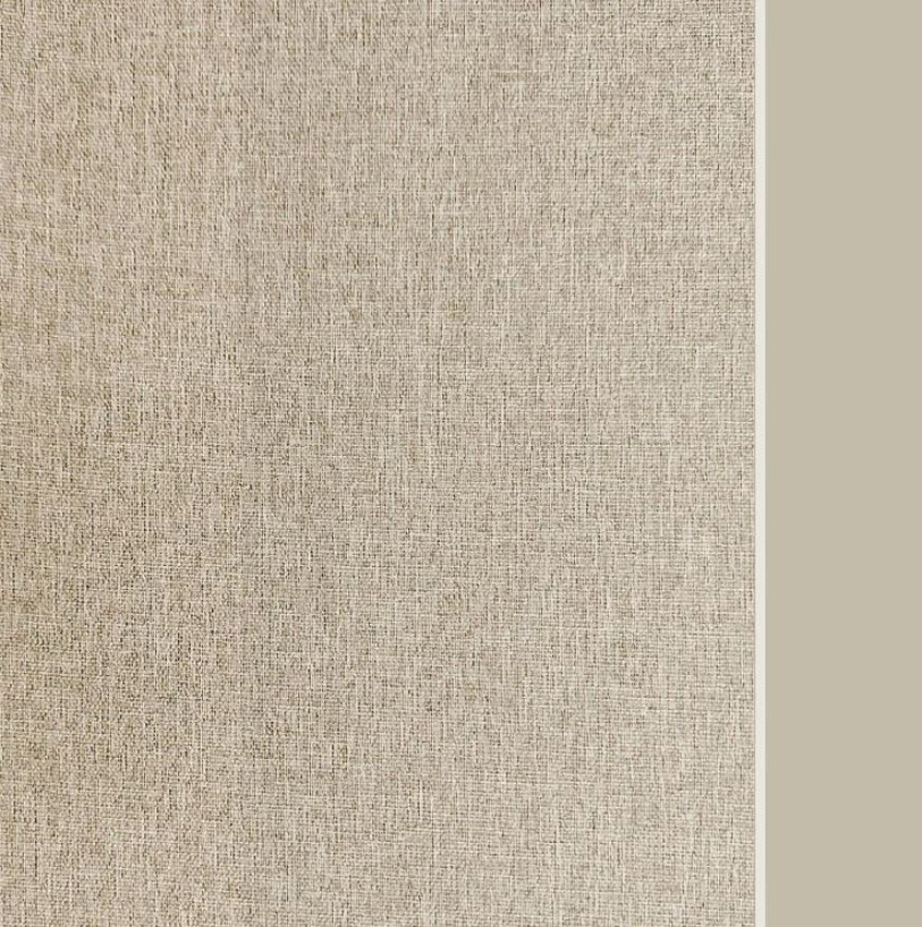 Overgordijn met haken zand 140x270cm