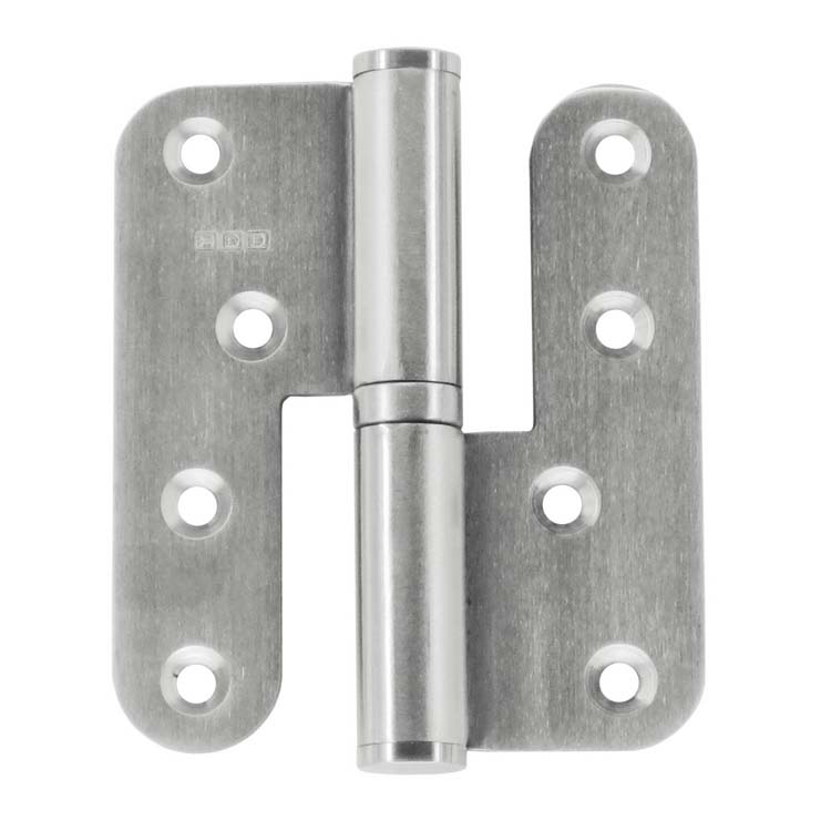 Paumelle pro 100x88x3 inox plus droite