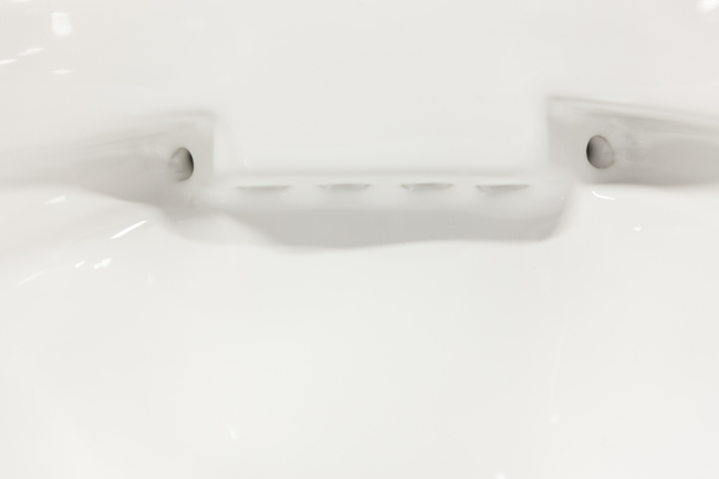 Hangtoilet Gary rimless wit verkort