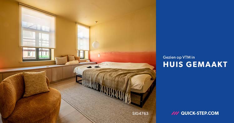 Laminaat Quick-Step Capture 9mm geborstelde eik natuur 138x21,2cm