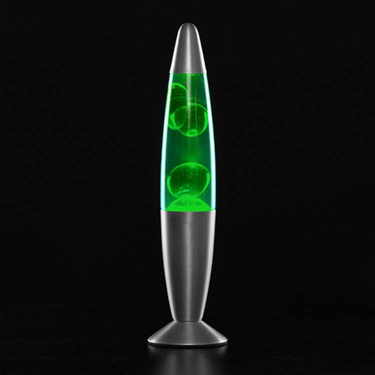 Lampe lava verte 25 Watt 8.5x34 cm