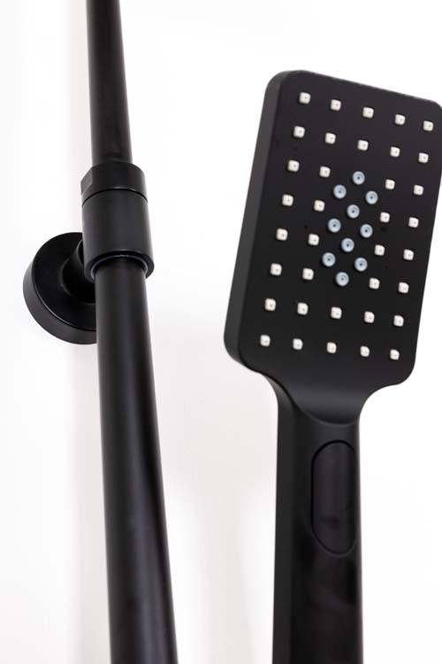 Colonne de douche Milo thermostatique noir mat