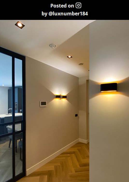 Wandlamp - zwart - 16x8x8cm - dimbaar - G9 - 42W