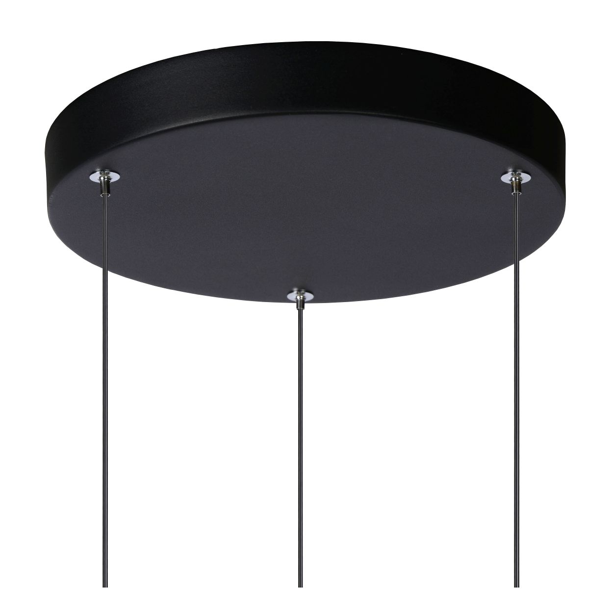 Hanglamp - zwart - LED - 3x7W - 2700K