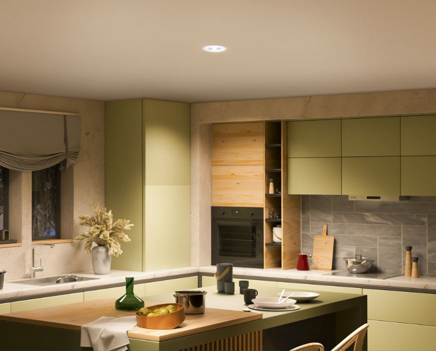 Spot encastrable - blanc - 8,7x6x10,7cm - dimmable - LED - 1x5W - 4000K - IP20