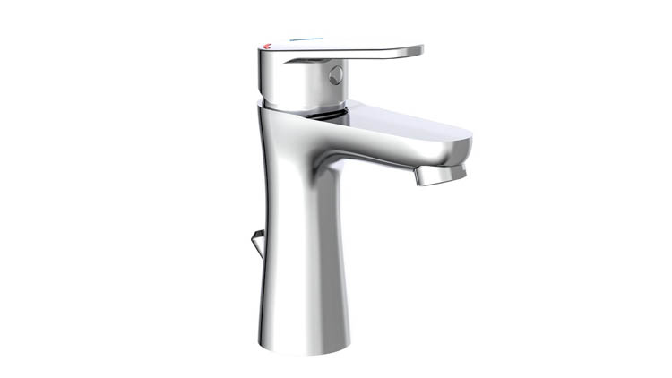 Robinet de lavabo Pika 16cm chrome Robinet de lavabo Pika 16cm chrome