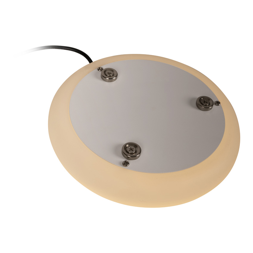 Lampe de table - Ø20cm - LED dimmable - 1x9W 3000K - Taupe
