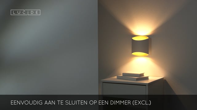 Lucide DILETTA - Applique murale - 1xG9 - Blanc Lucide DILETTA - Applique murale - 1xG9 - Blanc