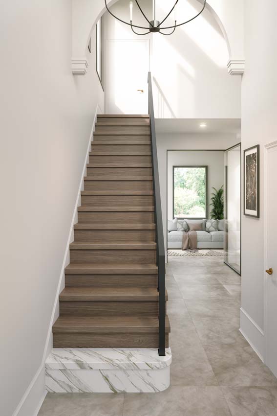Profilé escalier ouvert Maestro Louisiana oak 130x7x1cm