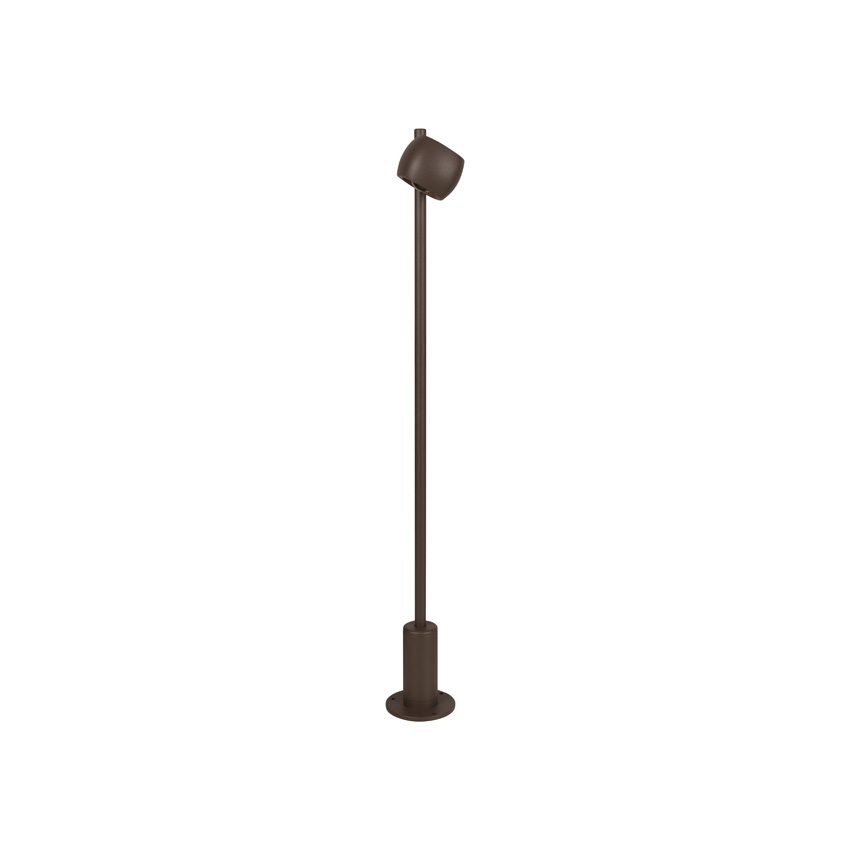 Lucide Essential Capri - Vloerlamp binnen/buiten - LED - 1x8W - 2700K - IP54 - Koffie