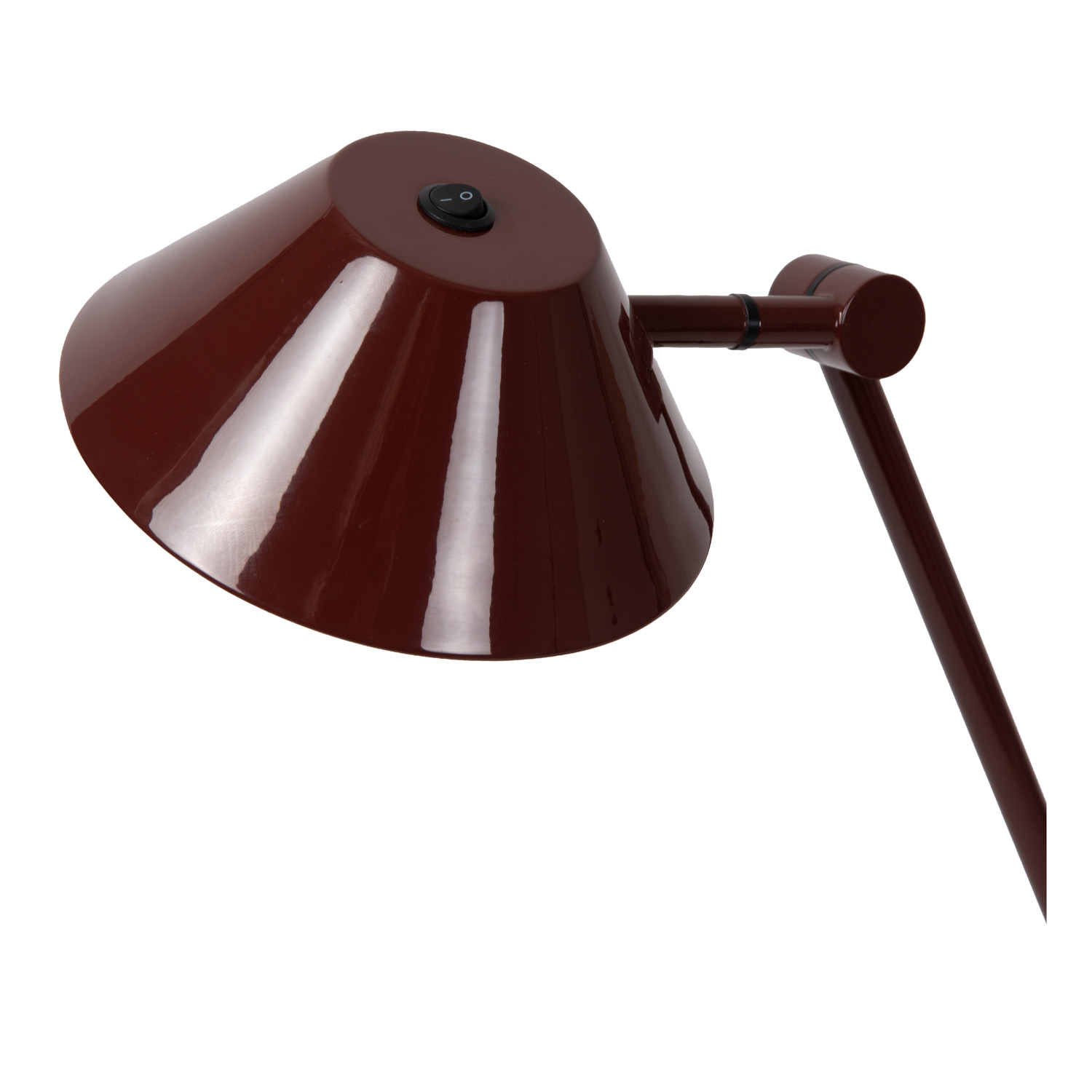 Bureaulamp - LED - 1X8W 3000K - Bordeaux