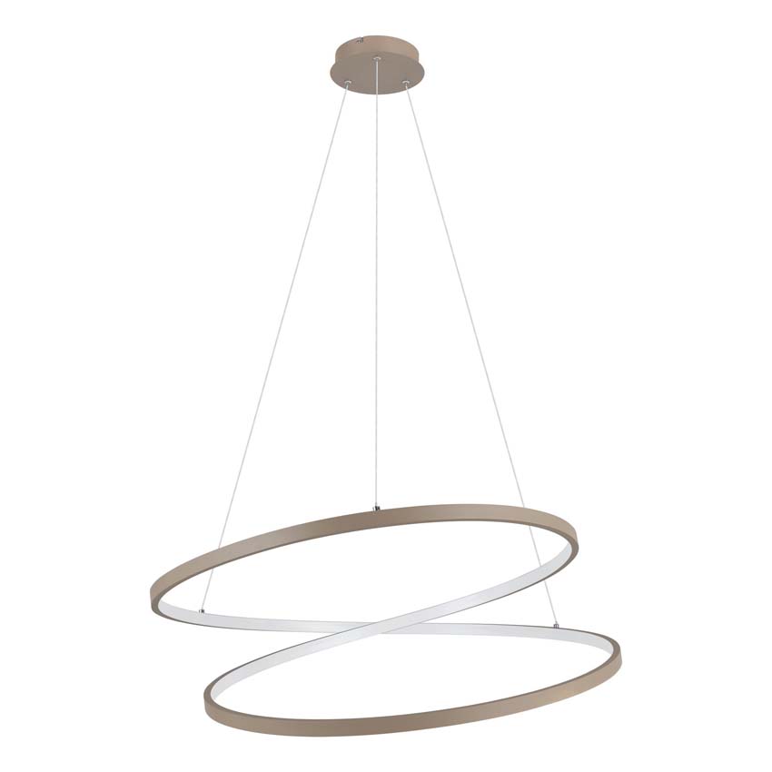 Hanglamp - Zand - Ø70cm - LED - 1x42W - 3000K
