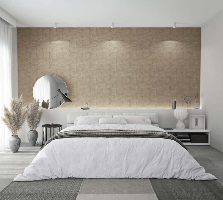 Vinyl op vliesbehang palisade hout natuur 0,53x10m