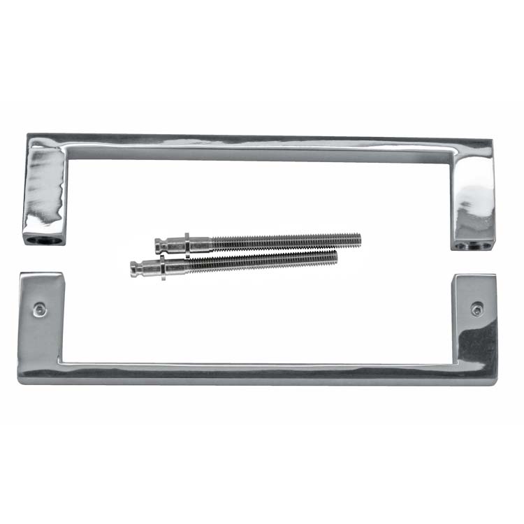 Tirant pro trani 20/ 200 nickelé paire épaisseur porte>3cm