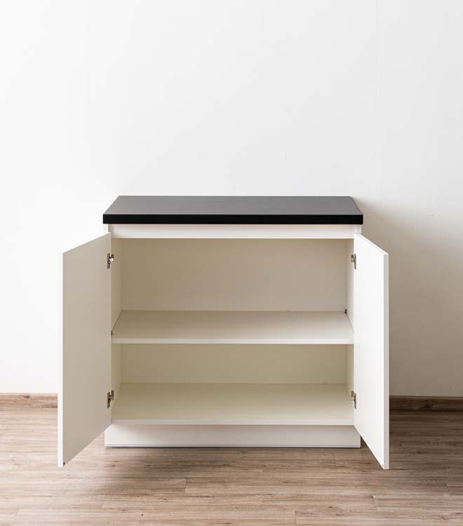 Armoire de cuisine Plenti meuble bas blanc 100x78cm