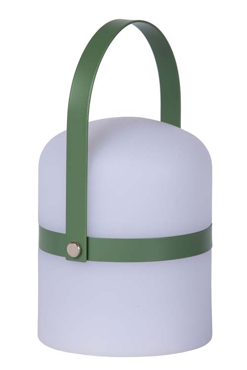 Lampe de table extérieure - blanc/vert - Ø10cm - dimmable - LED - 0,3W - 3200K - IP44 - 3StepDim