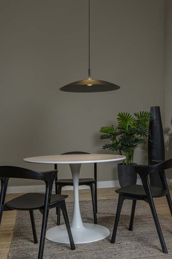 Lucide Premium MENGA - Suspension - Ø 60 cm - LED Dim. - 1x18,6W 2700K - Fumé