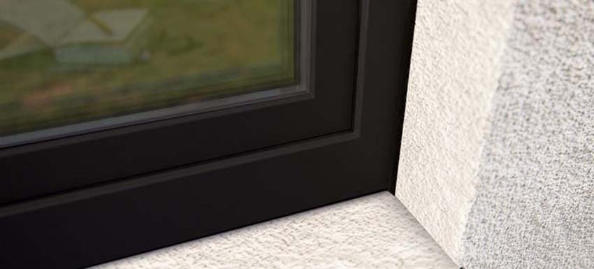 Châssis oscillo-battant pvc Deceuninck Elegant Infinity noir/noir D