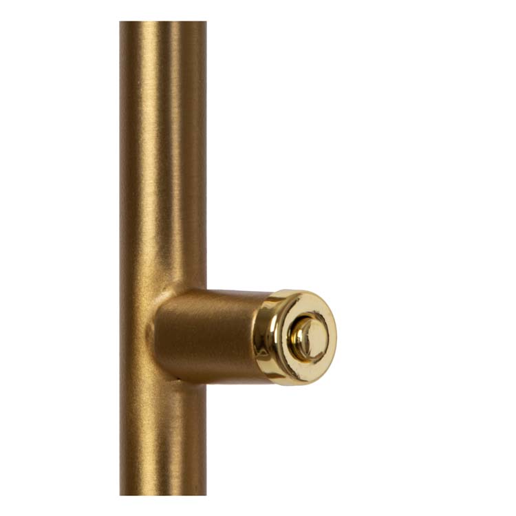 Lampadaire - or - H134cm - LED - 12W - 2700/4000K