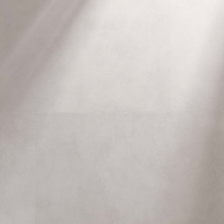 Sol vinyle Floorify Coquille dalle 4,5mm gris clair 90x60cm