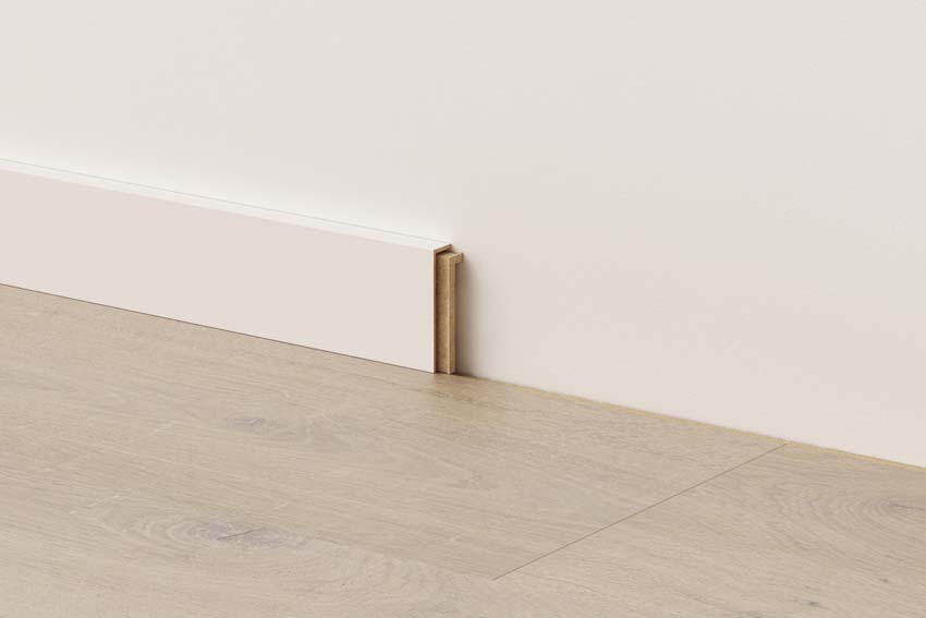 Petite plinthe Quick-Step MDF blanc 240x5x1,2cm