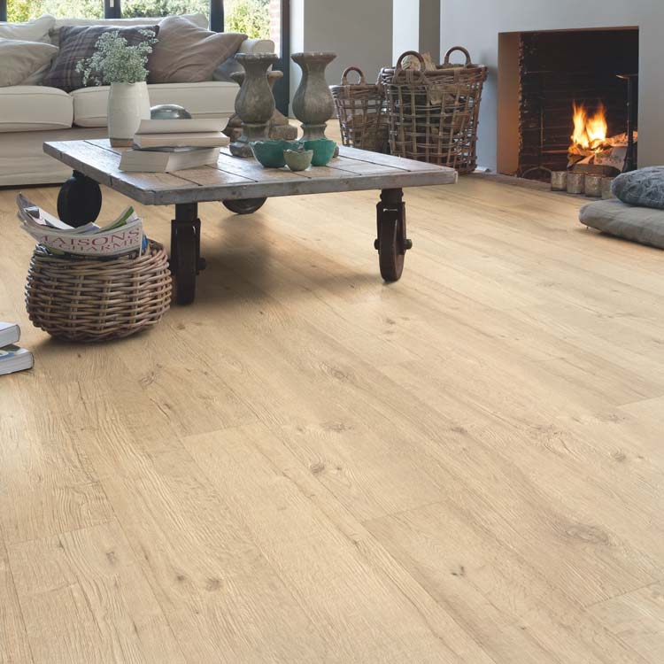 Laminaat Quick-step Impressive Ultra 12mm - Gezandstraalde eik natuur