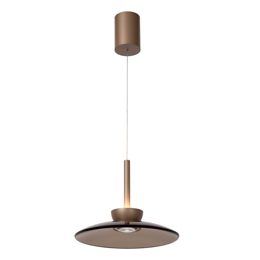 Lucide Premium Santiago - Suspension - LED dimmable - CCT - 1x16W 2700K/4000K - Ambré