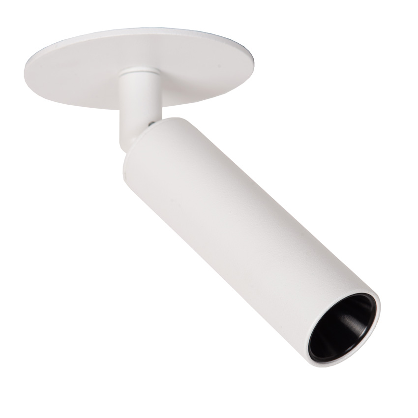 Lucide Essential Keoni - Plafondspot - Ø8cm - LED - 1xG9 - Wit