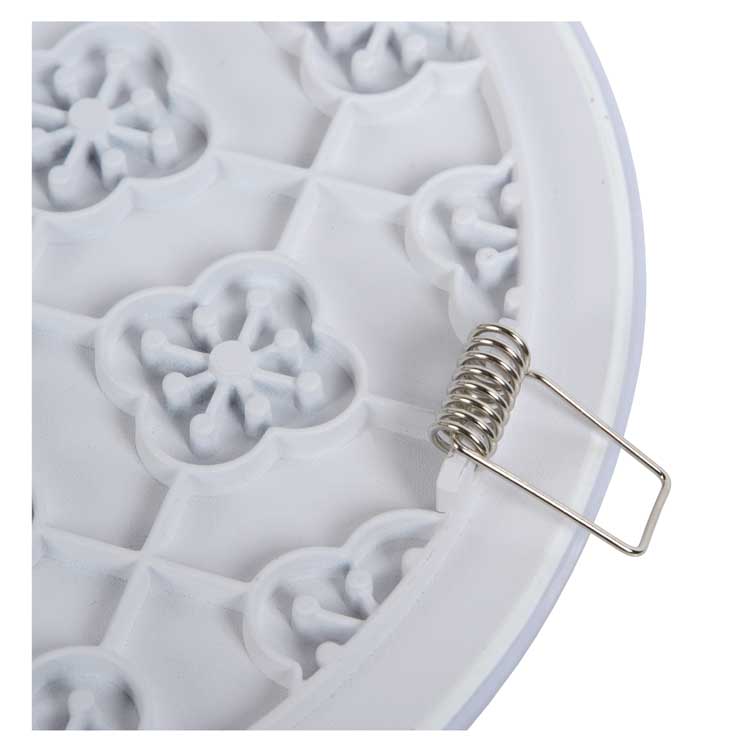 Lucide CERES-LED - Plafonnière Badkamer - Ø 21,5 cm - LED Dimb. - 1x30W 3000K - IP44 - Zwart